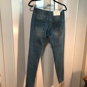 BOOHOOMAN JEANS SZ 30 NEVER WORN STRETCH BUTTON FLY SKINNY